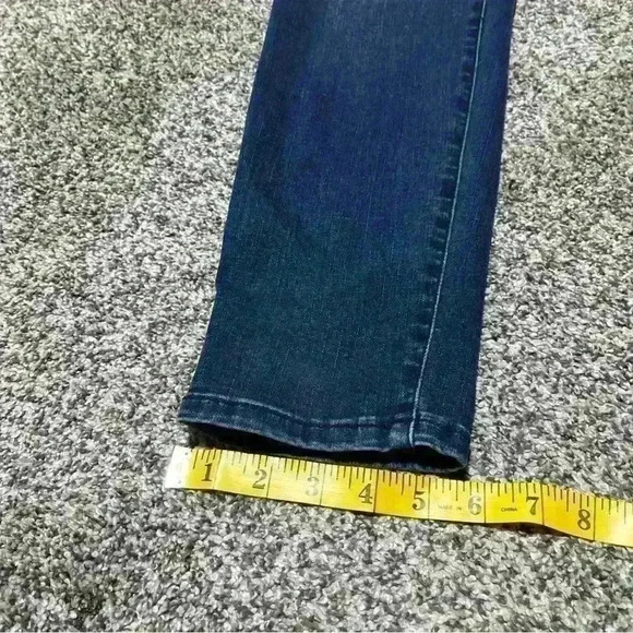 Soft Surroundings Jeans Womens Size M Blue Mid Rise Pull On Skinny Stretch - Picture 3 of 9